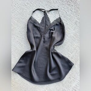 etam black cami